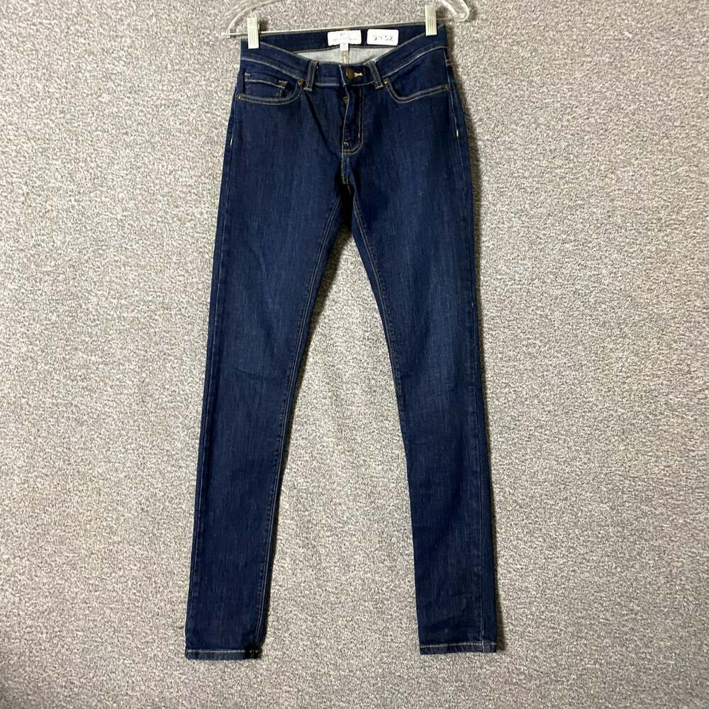Southern Tide Women's Size 26 Dark Wash Skinny Leg Cotton Jeans